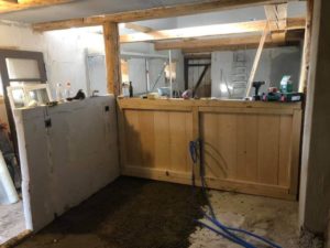 Construction du comptoir