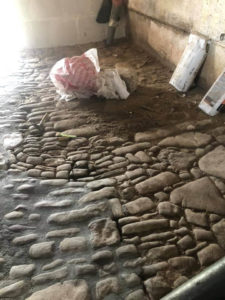 Rénovation des sols en pavés