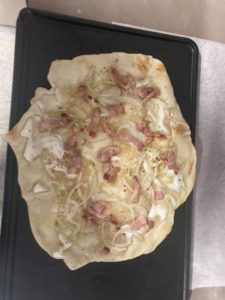 Cuite au feu de bois